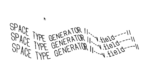 动态文字生成网站 – Space Type Generator