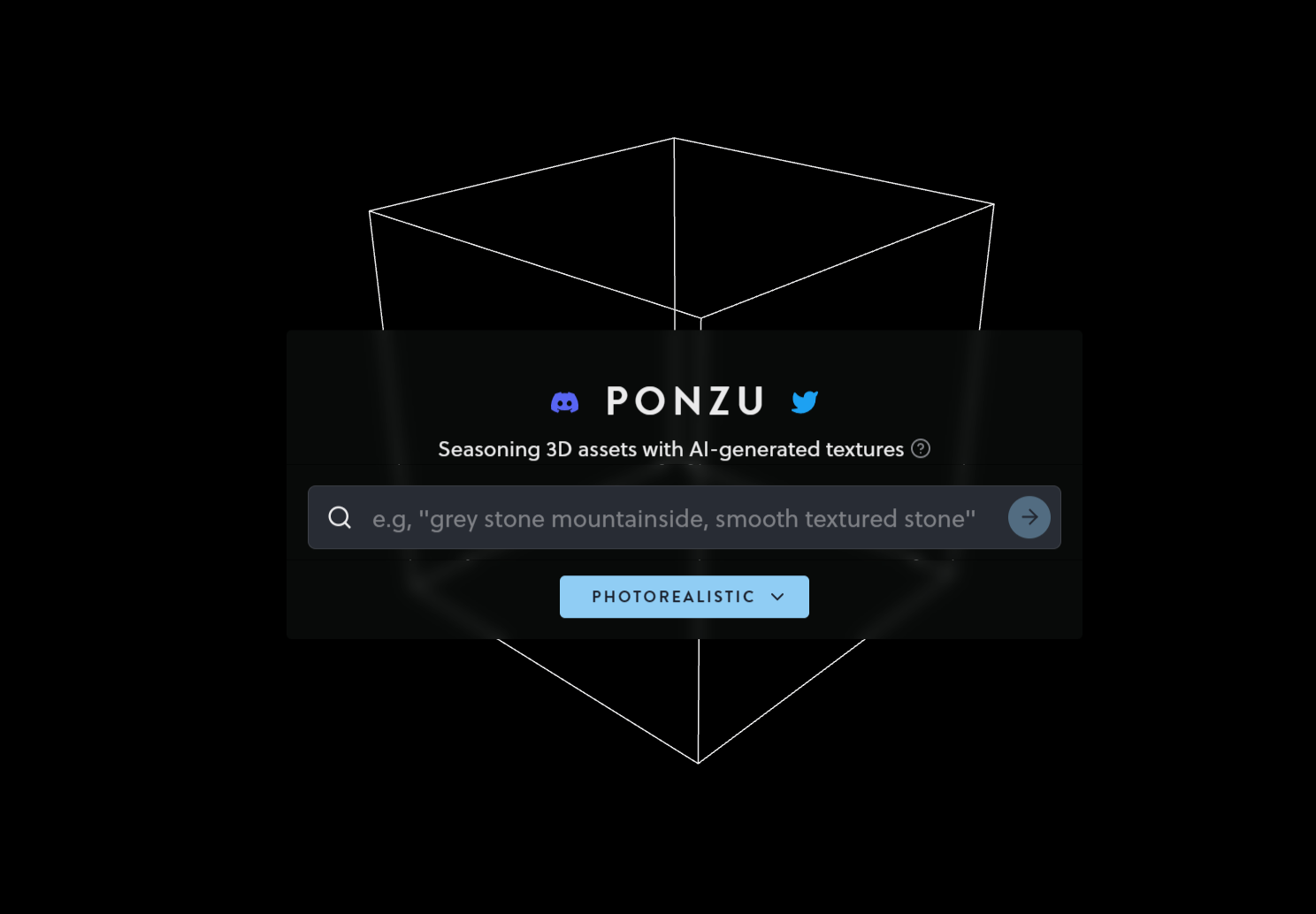 Ponzu —— AI生成3D无缝贴图纹理