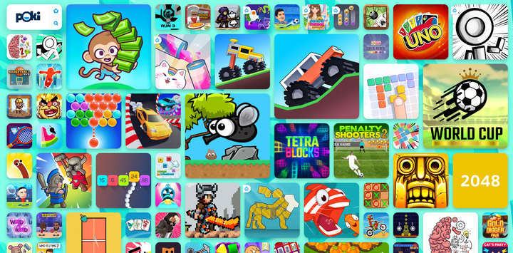 Poki—免费在线游戏合集网站