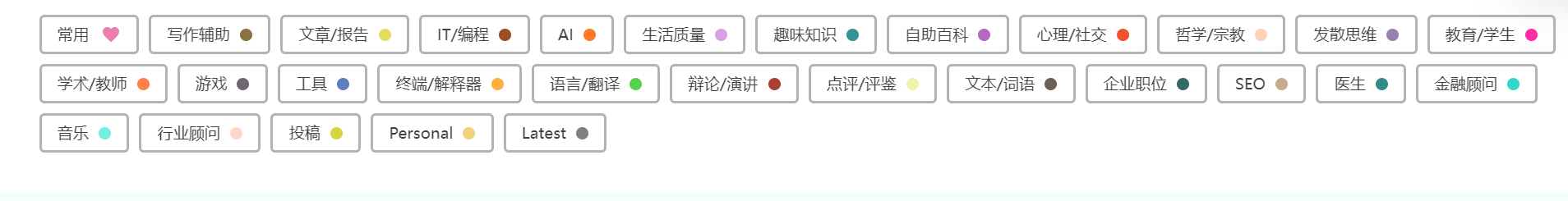 ChatGPT 提示词大全