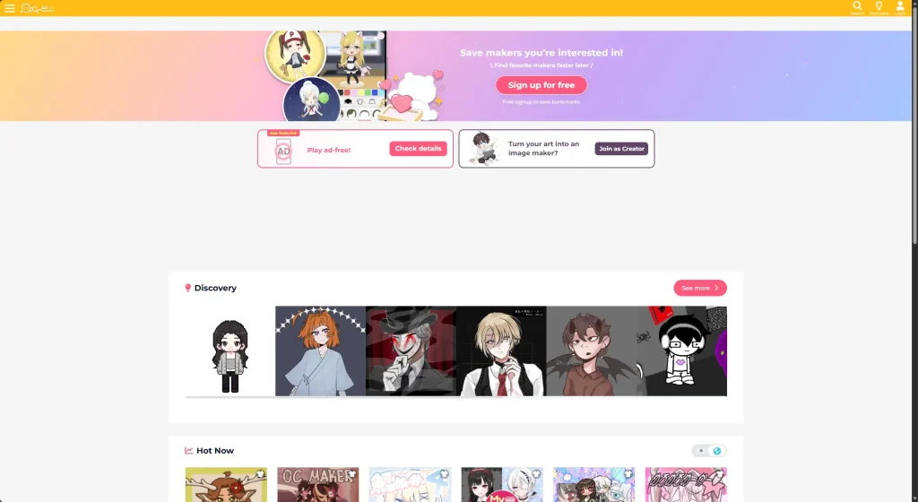 动漫捏脸Picrew - 动漫人物捏脸游戏 1 动漫捏脸Picrew – 动漫人物捏脸游戏