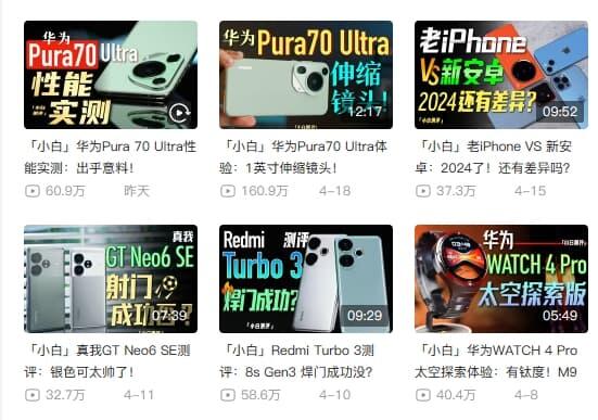 小白测评 一个工具性的科技数码频道