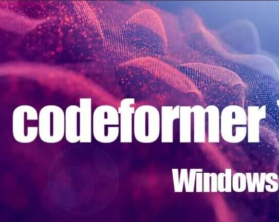 CodeFormer AI图像与视频修复工具，专注于人脸修复、去马赛克、老照片增强等场景