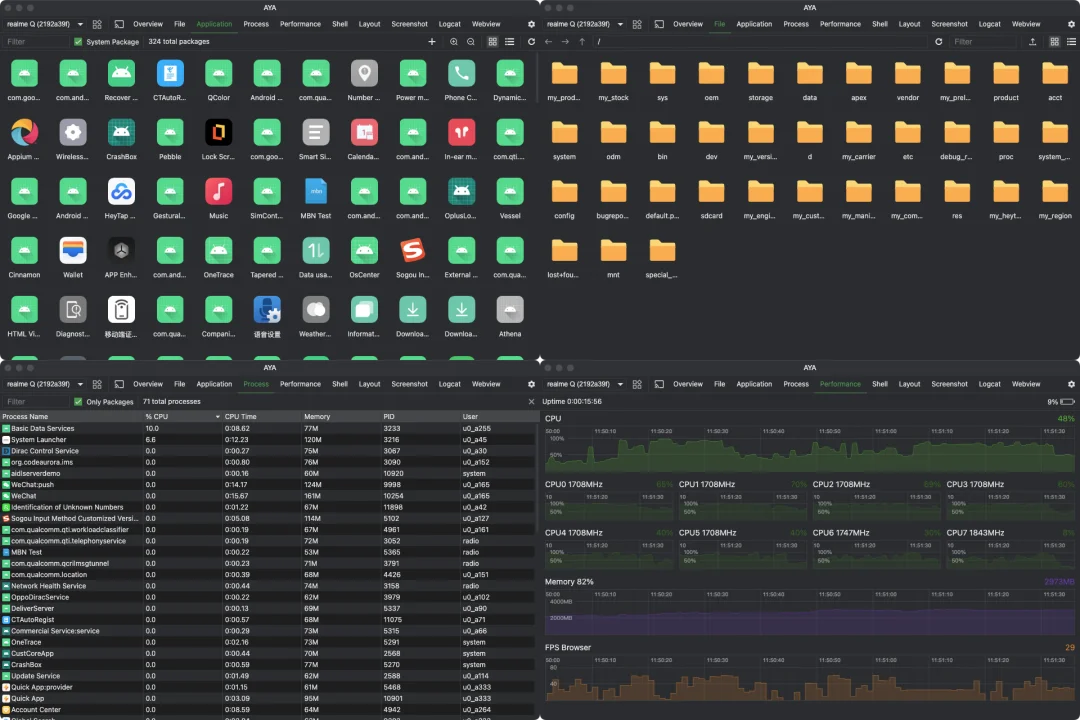 AYA | 轻松控制 android 设备的桌面应用程序，Android 管理一把梭