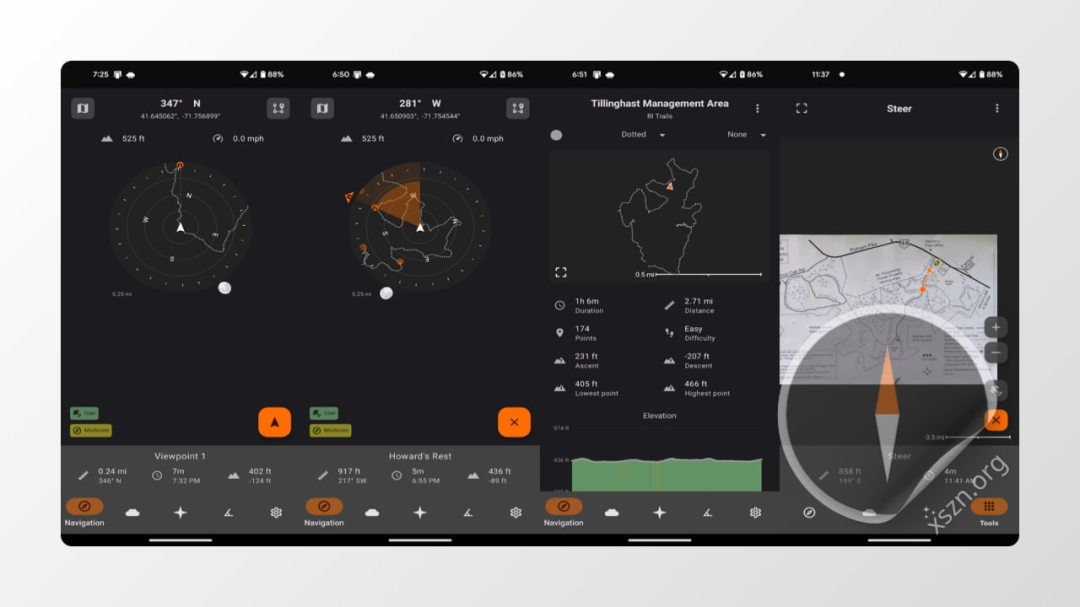 Trail Sense野外跋涉协助工具