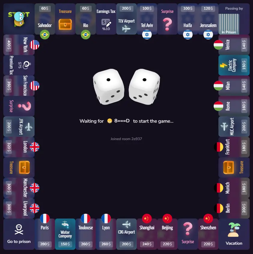 Richup.io 在线免费玩大富翁