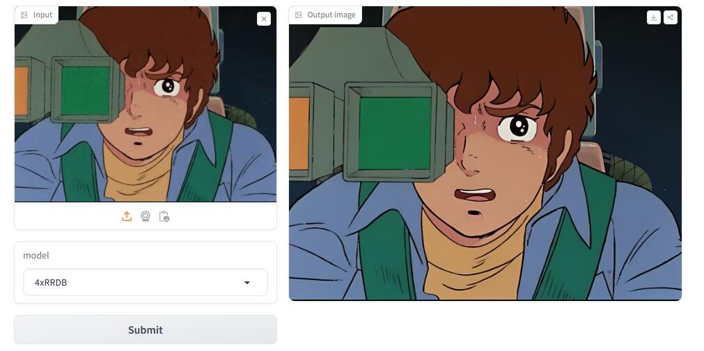 AI HD Anime 专为动漫图像设计的画质增强工具