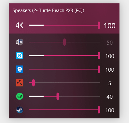 EarTrumpet_Windows音量管理利器，独立控制应用音量大小
