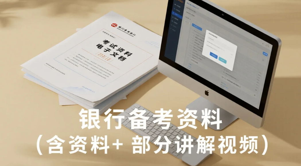 银行备考资料（含资料+部分讲解视频）