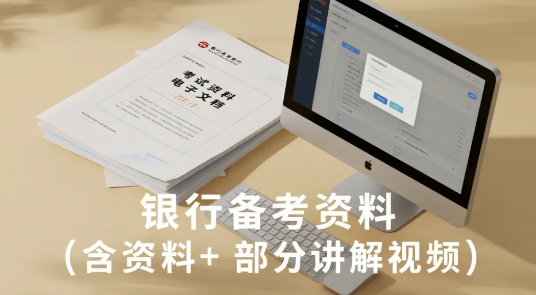 银行备考资料（含资料+部分讲解视频）