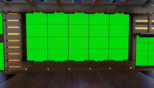 690+款虚拟演播厅绿幕背景素材合集，直播必备资源 MOV [27.8GB]