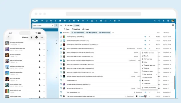 Nextcloud 开源的云存储平台