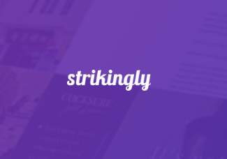 Strikingly 免费建站工具编辑器