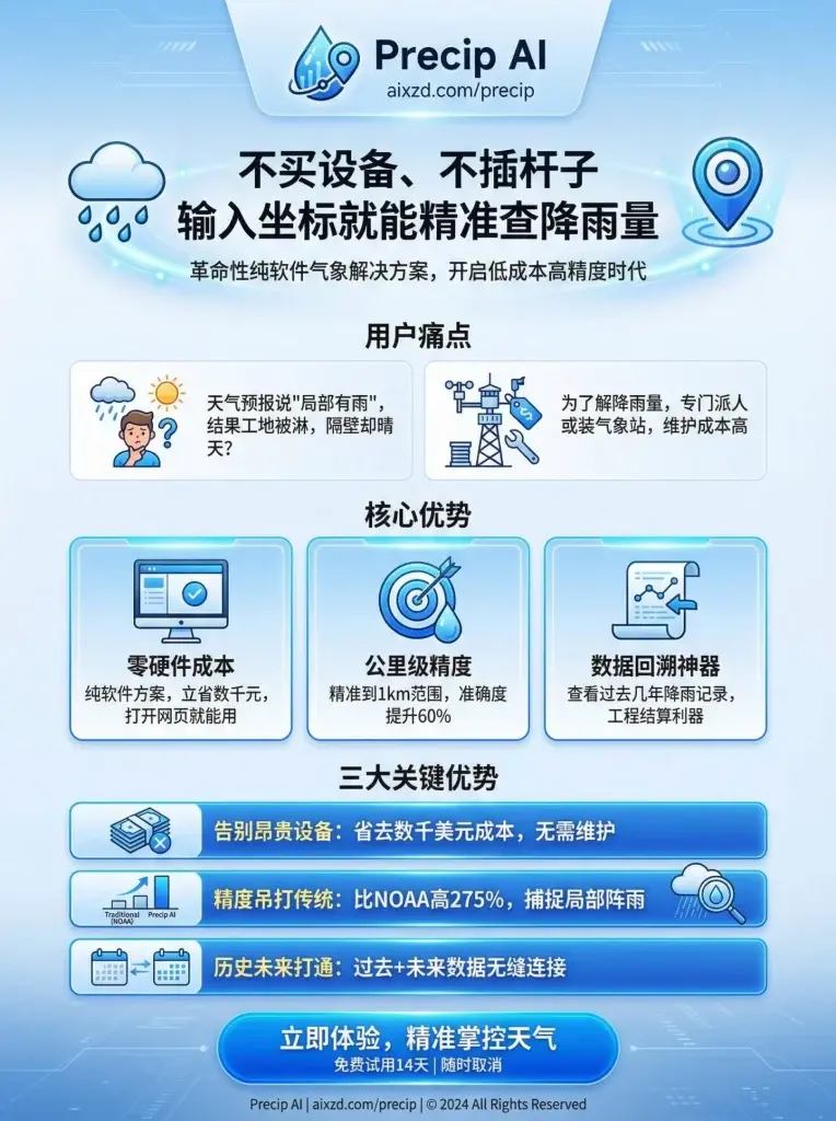 Precip AI – 精准追踪每一滴雨