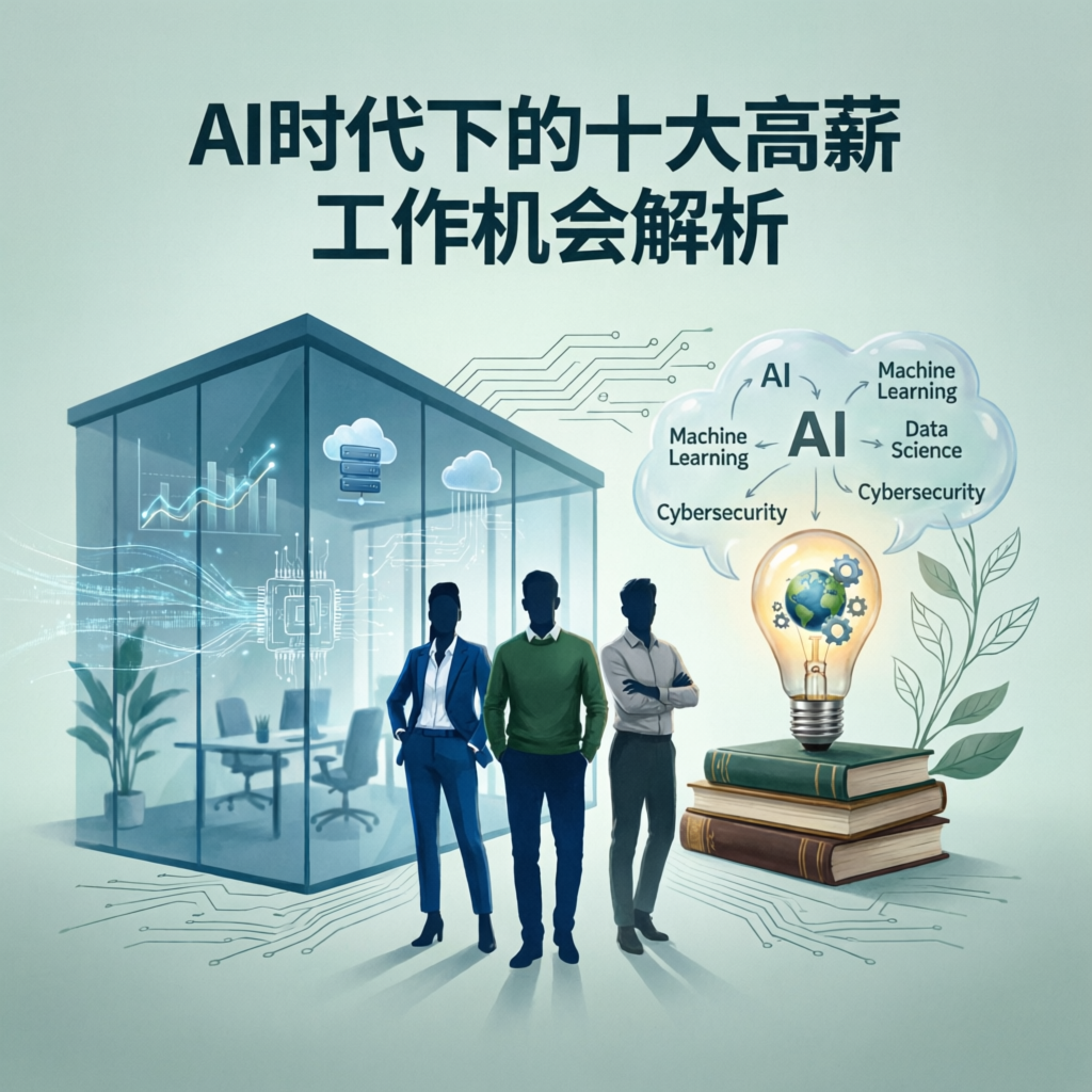 AI时代下的十大高薪工作机会解析