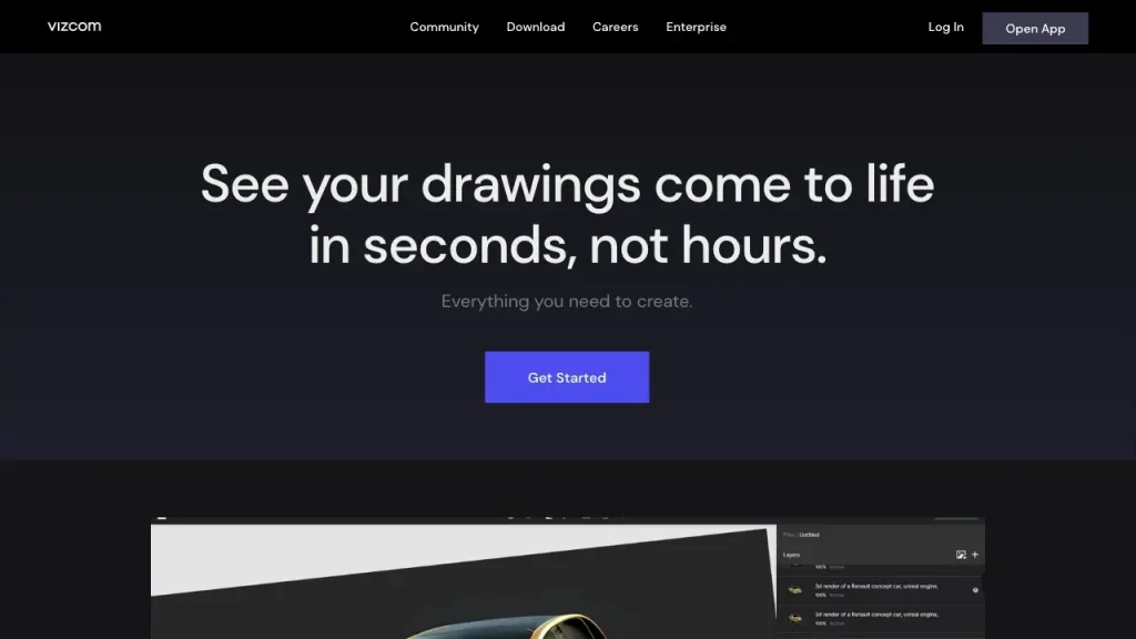 Vizcom – 实时草图渲染
