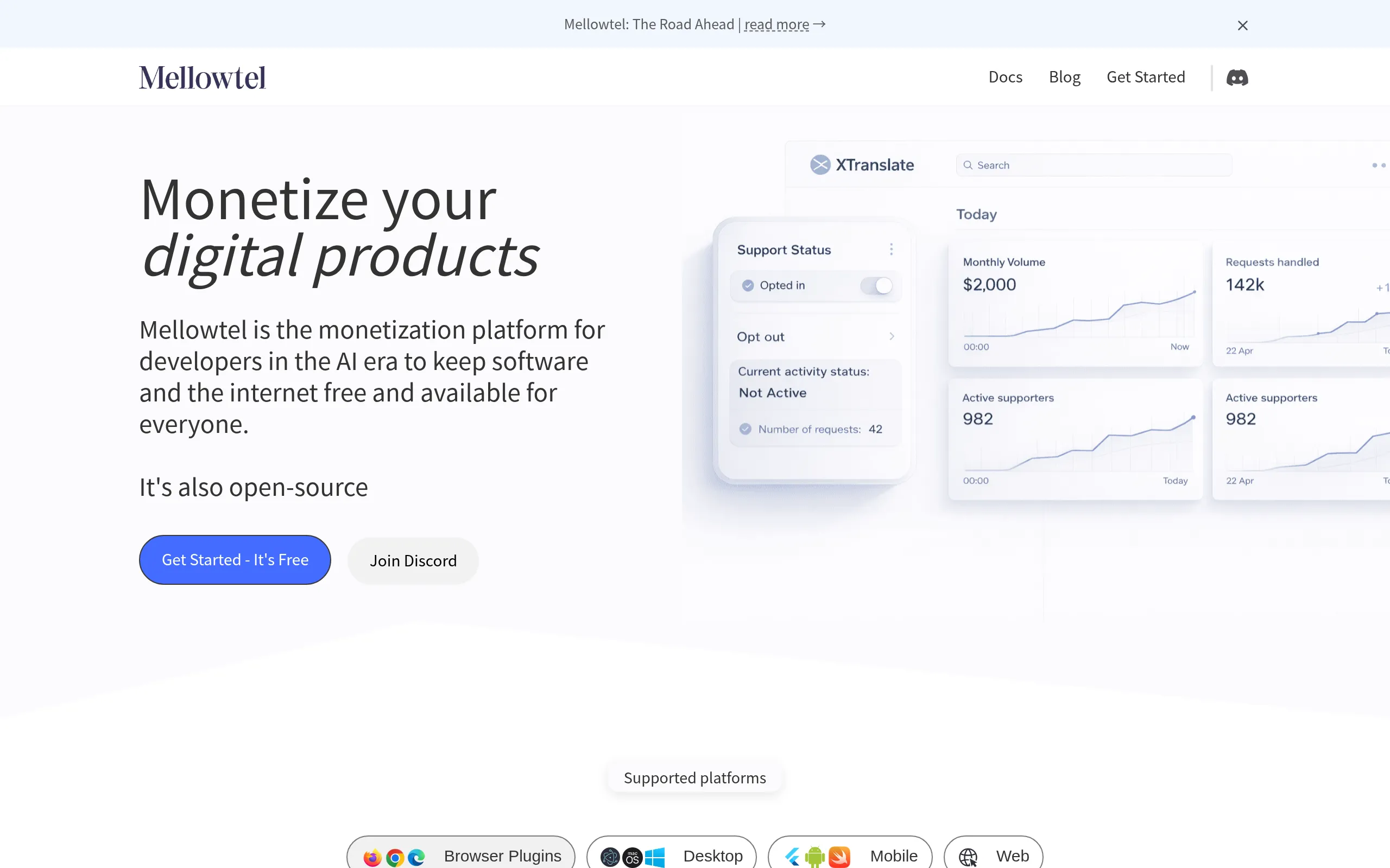 Mellowtel – 开发者变现闲置带宽新方式