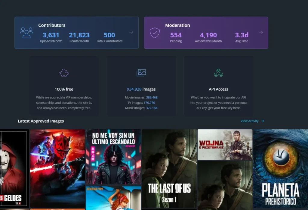fanart.tv – 全球知名的社区驱动型影音艺术图库