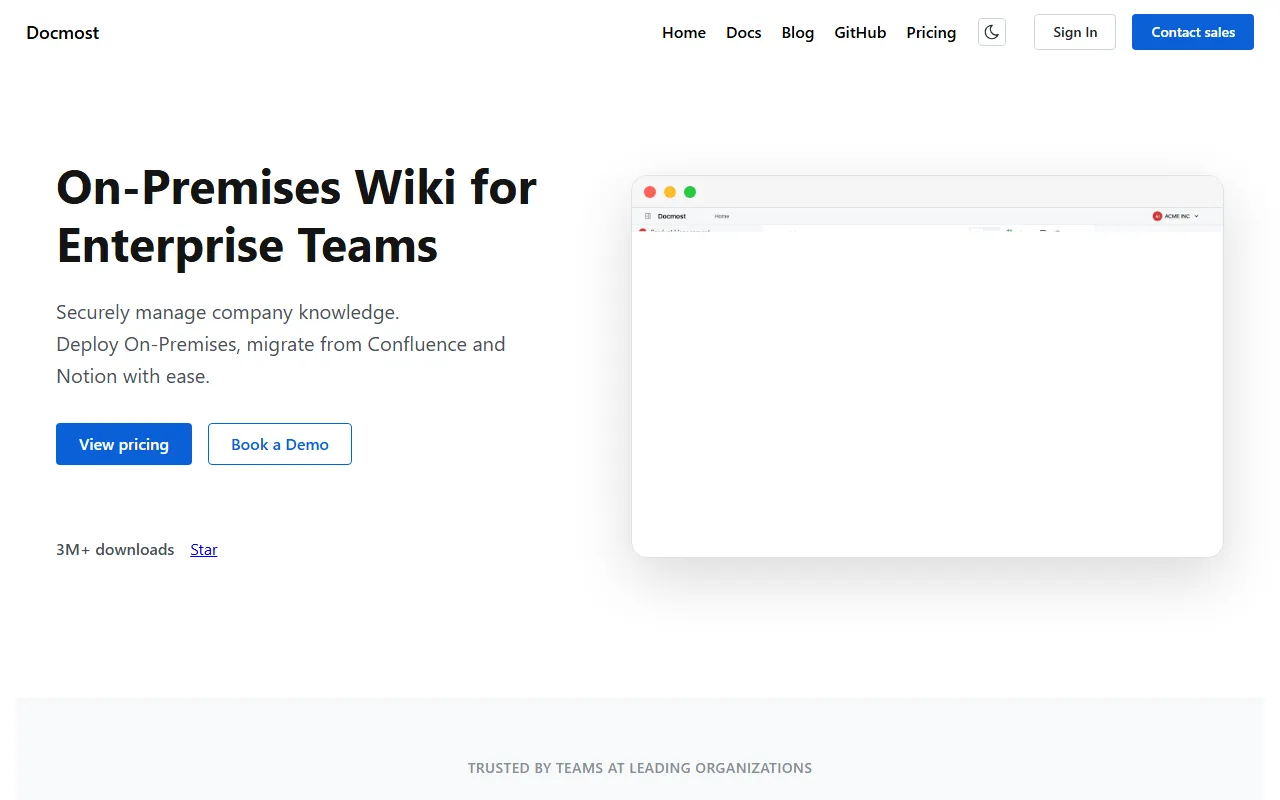Docmost – 开源知识库  Notion/Confluence 替代